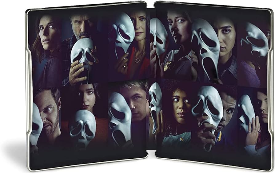 スクリーム 2022年版スチールブック 4K UHD + Blu-ray Amazon.co.jp