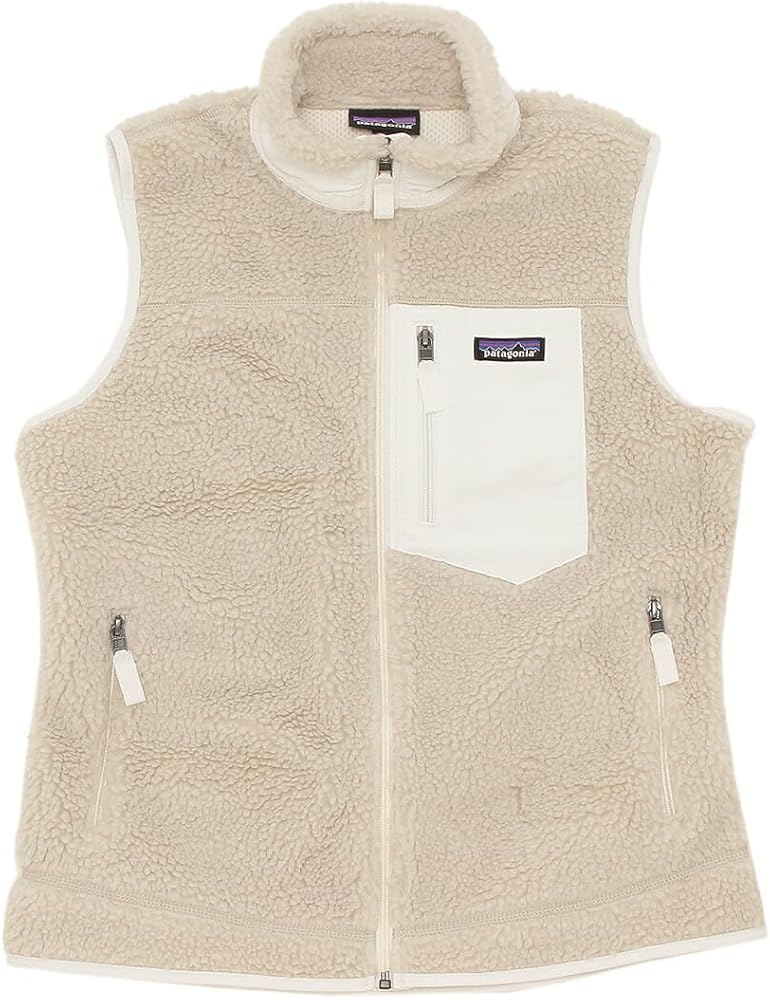 Amazon | [パタゴニア] ベスト クラッシックレトロX ベスト ホワイト