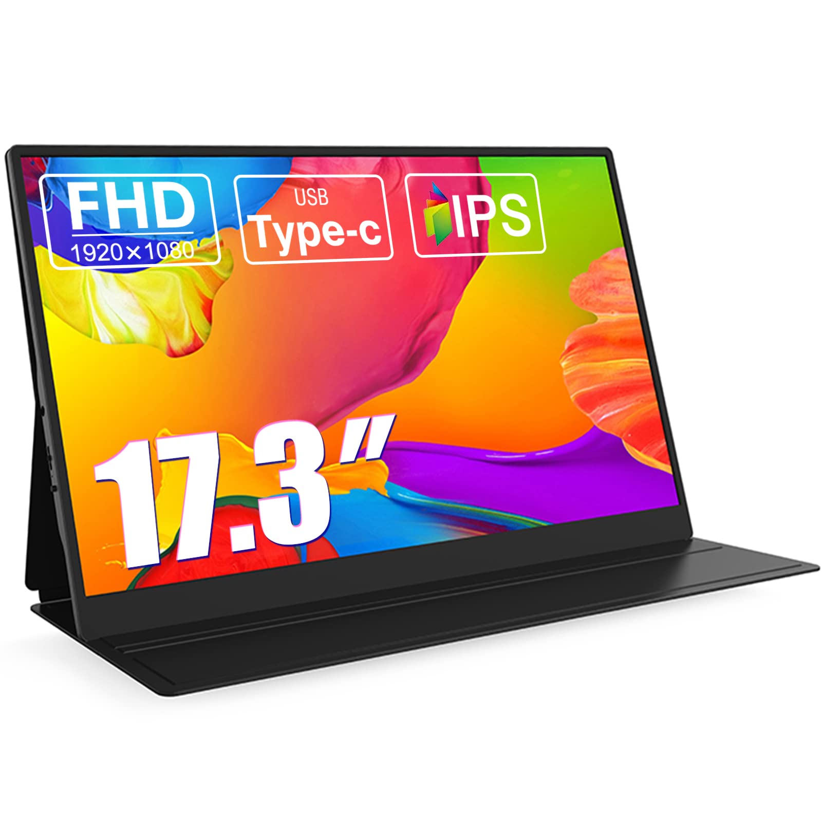 Amazon.co.jp: モバイルモニター 17.3インチ Motyeowe 金属製 CNC 薄型