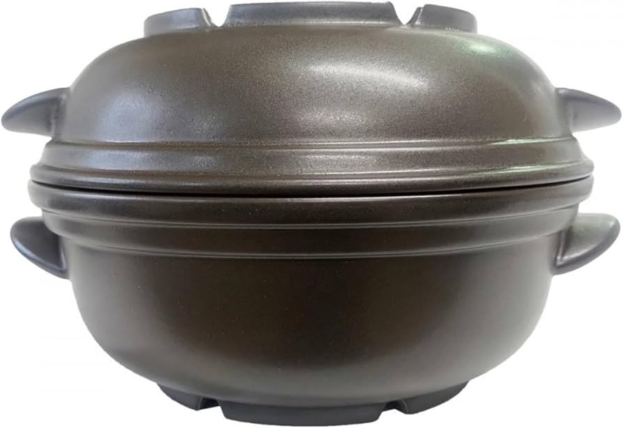 Amazon | 電子レンジ専用調理鍋／磁性鍋・L 4点（深鍋、浅鍋、中ぶた