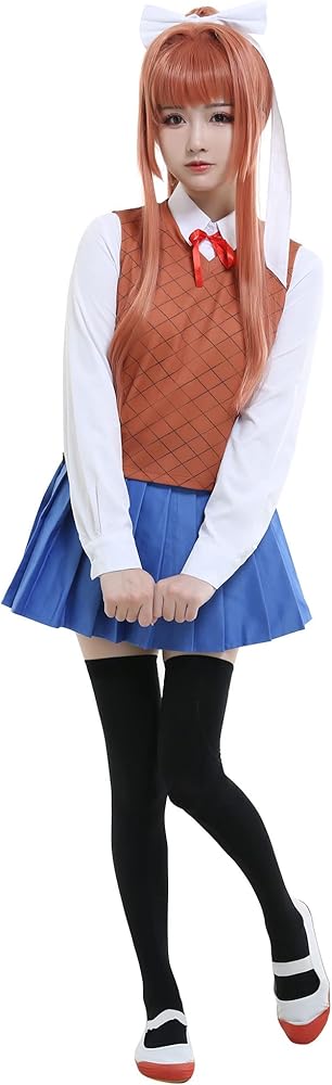 Amazon.com: miccostumes Women's Anime School Uniform Cosplay