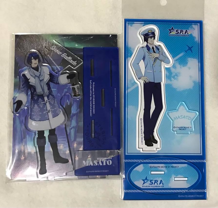 Amazon.co.jp: うたプリ スタツア 聖川真斗 アクスタ 2種セット ソロ曲