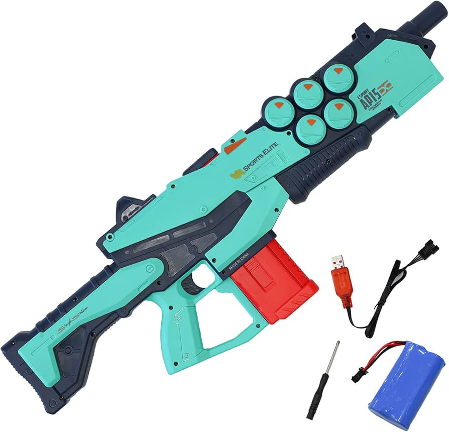 Amazon | [MRG] 水鉄砲 電動 大人 超強力飛距離 電動水鉄砲 電動