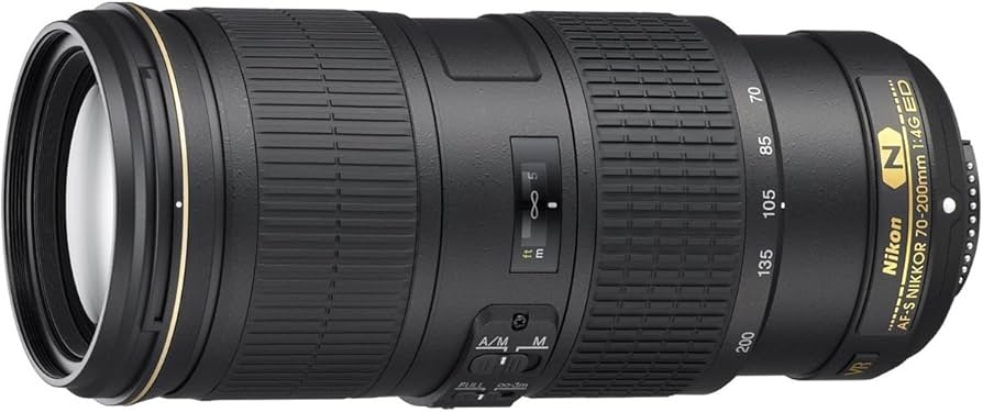 Amazon.com : Nikon 70-200mm f/4G ED VR Nikkor Zoom Lens : Camera