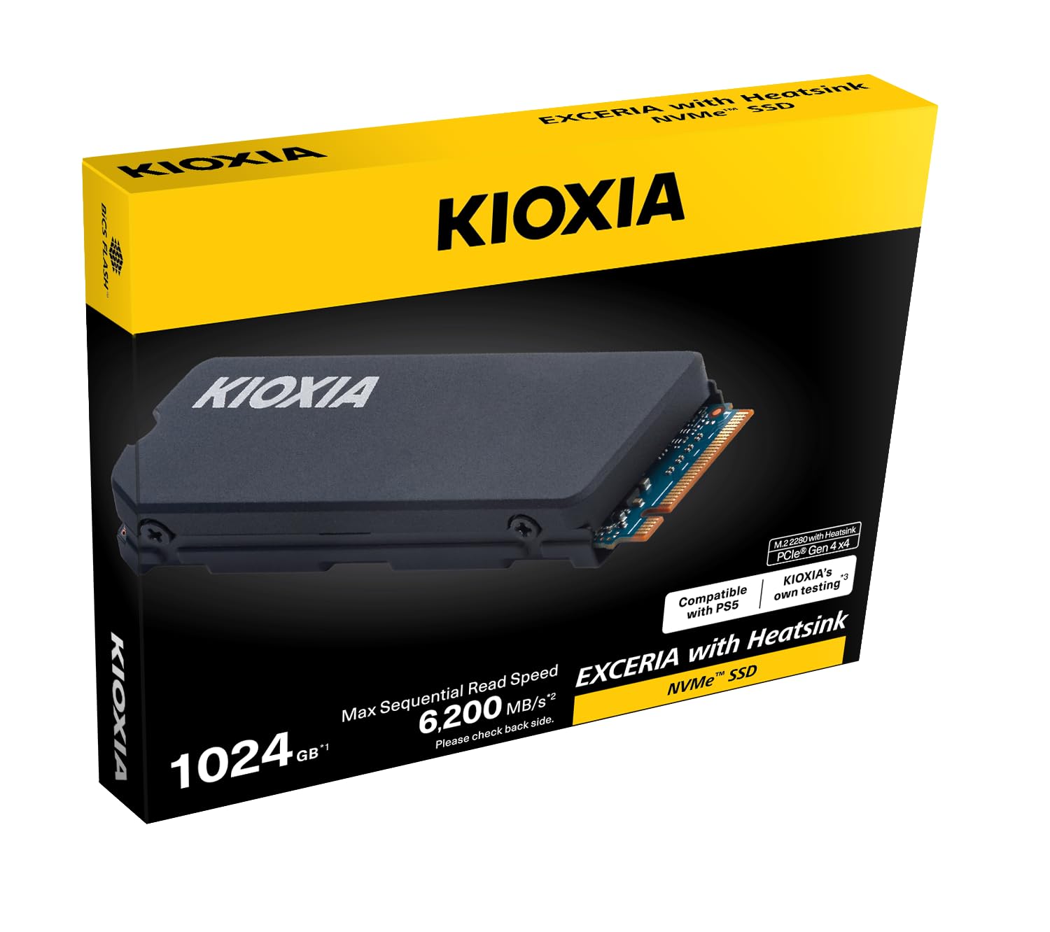 Amazon.co.jp: KIOXIA EXCERIA Heatsink NVMe™ SSD 1TB。 : パソコン