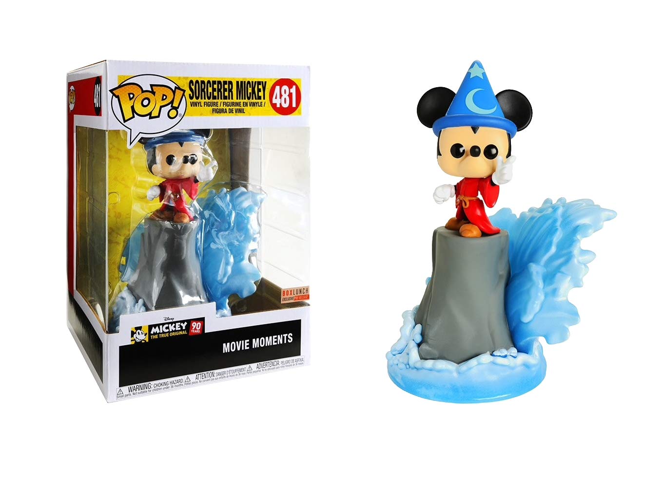 Amazon.com: Funko Pop 481 Fantasia Movie Moment Sorcerer Mickey