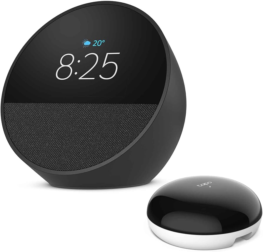 Amazon.co.jp: 【セット買い】Echo Spot (エコースポット)ブラック +