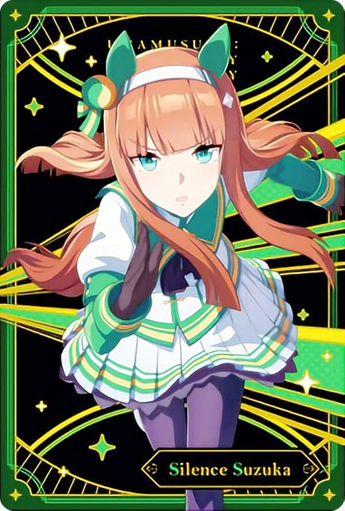 Amazon.co.jp: 【W4-24 サイレンススズカ (ブロマイドカード) 】 ウマ