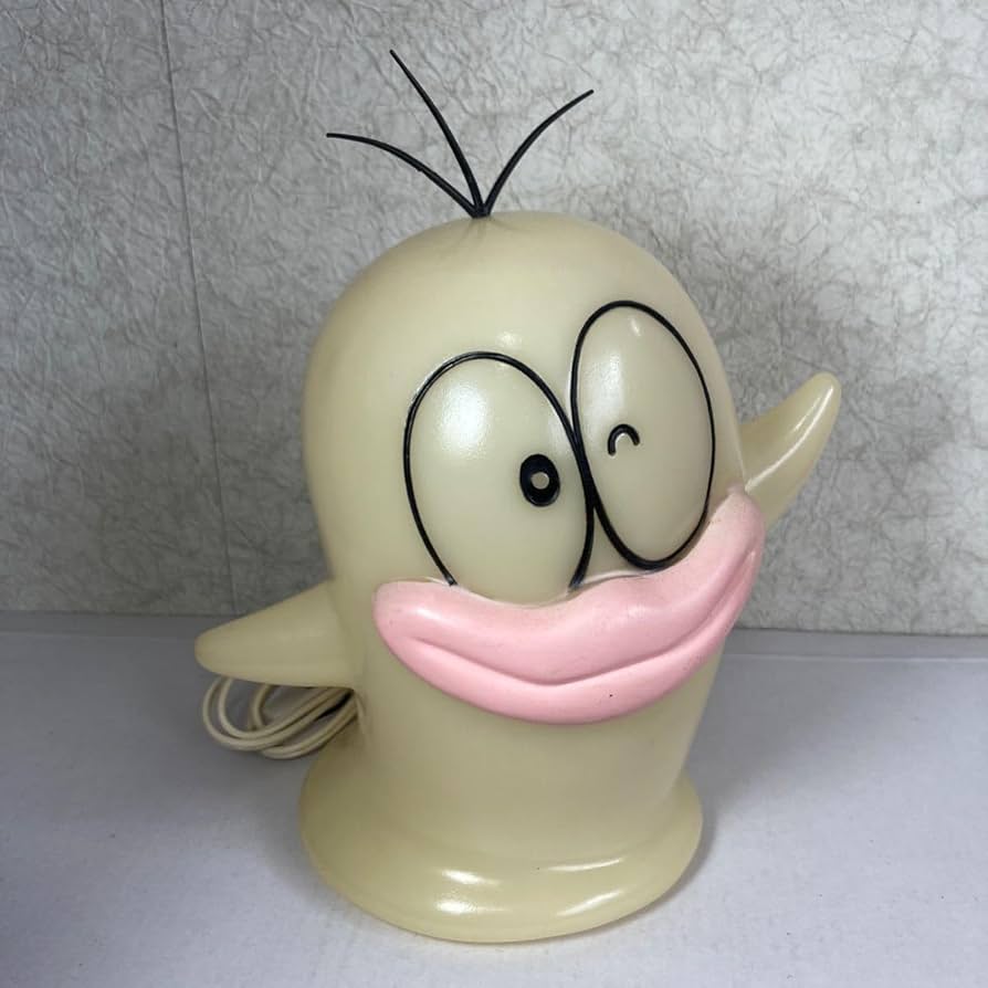 Amazon.co.jp: 当時 程度良 オバケのQ太郎ライト 検 レトロ オバQ