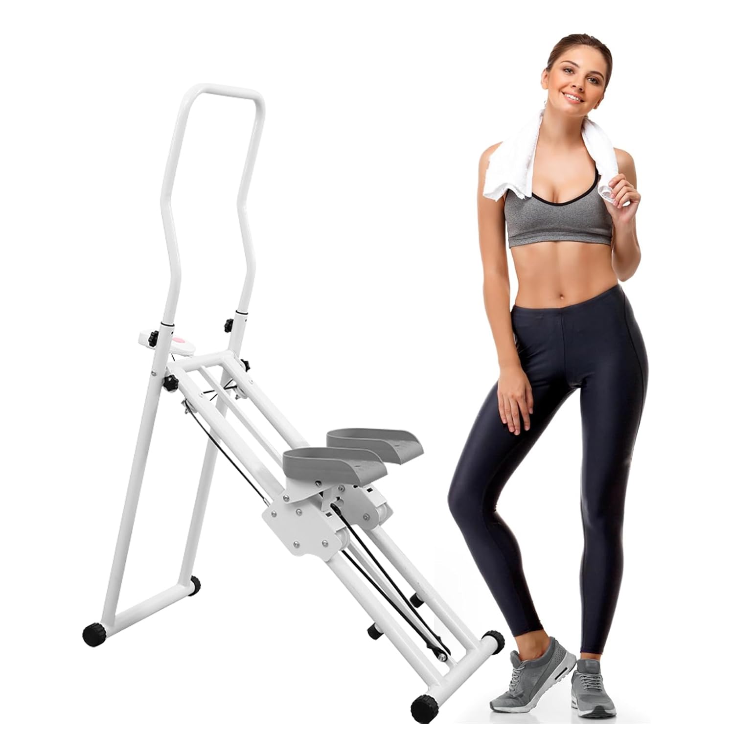 Amazon | ステッパー 静音 垂直クライマー 踏み台 昇降 ルーム