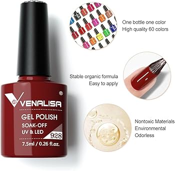 Amazon.com : VENALISA VIP1 Set 62 PCS 7.5ml Gel Nail Polish Kit