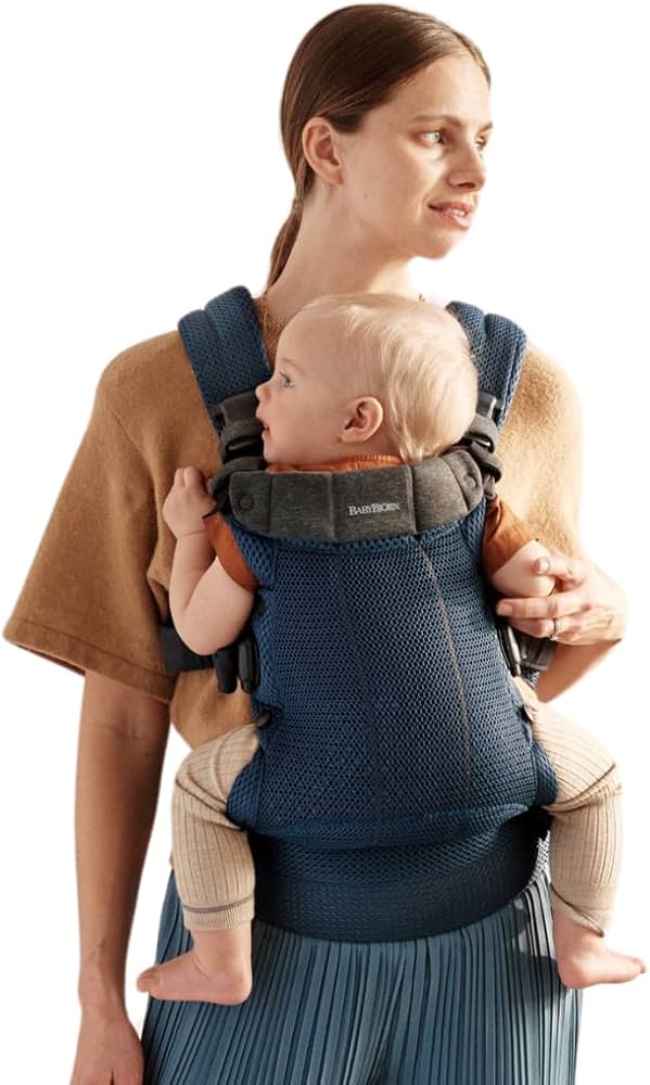BABYBJORN♡ハーモニー♡ネイビー♡抱っこ紐 抱っこ紐 ベビービョルン