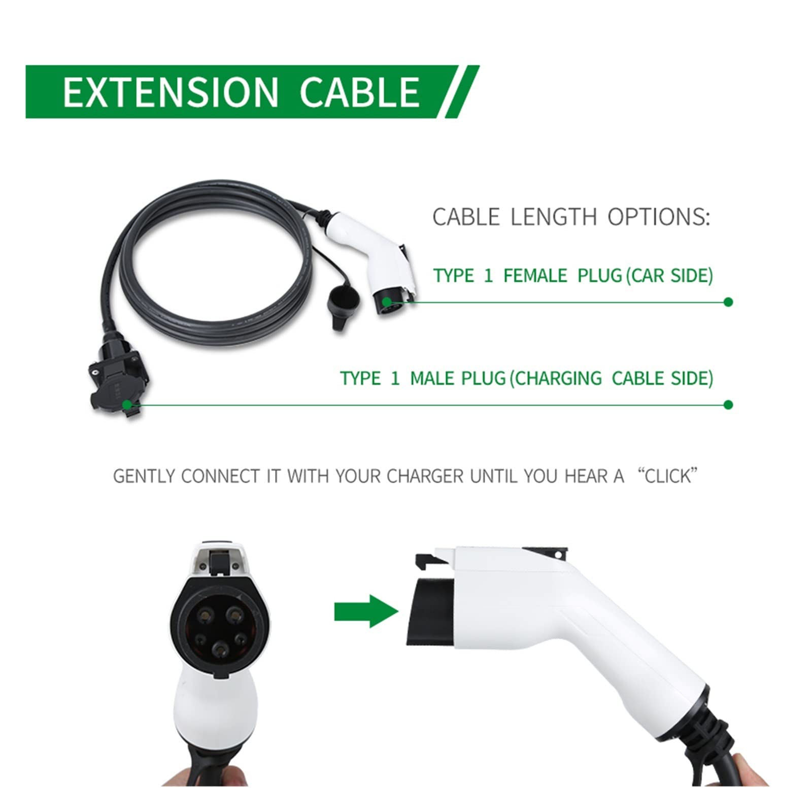 Amazon.co.jp: LXSWY EV 充電ケーブル 5m J1772 タイプ 1 電気自動車用