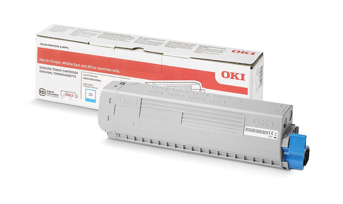 Amazon.co.jp: OKI C824/834/844 シアン トナー 5K。 : パソコン・周辺機器