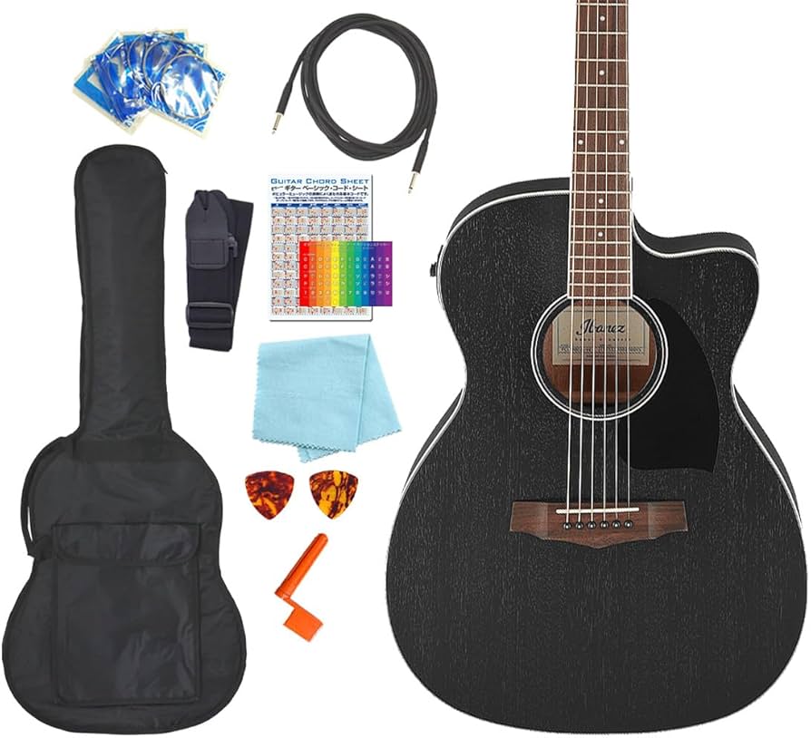 Amazon | アイバニーズ Ibanez PC14MHCE WK エレアコ アコースティック