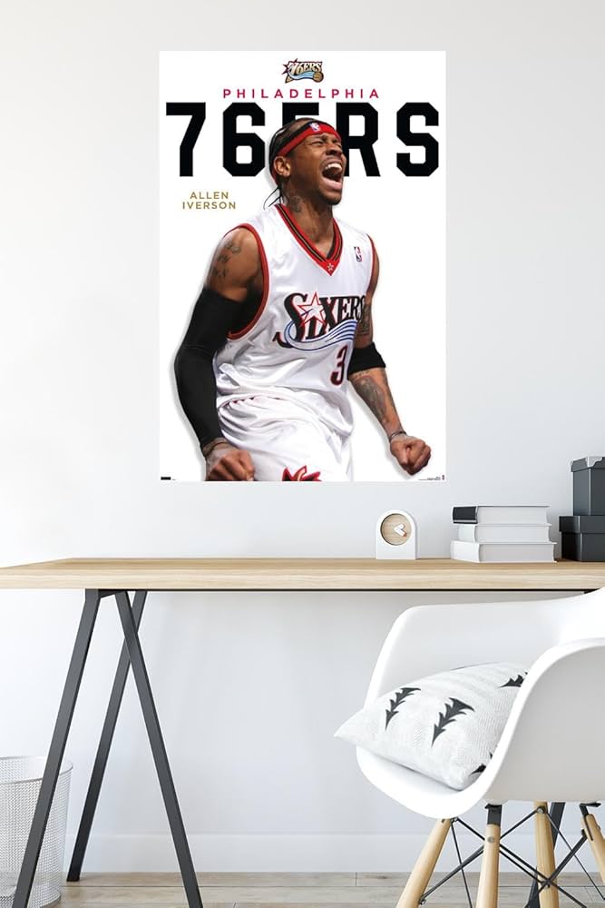 Amazon.com: Allen Iverson - Feature Series 23 Wall Poster, 34L