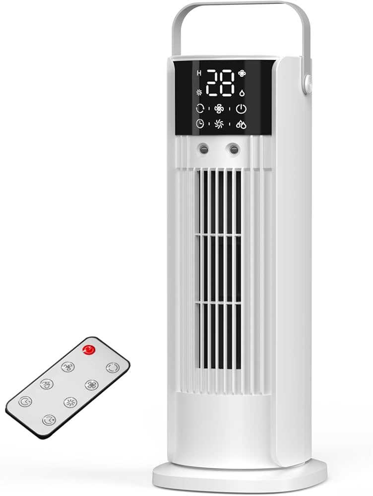 Amazon.co.jp: 冷風扇【2025夏新型・1台2役・加湿】タワーファン