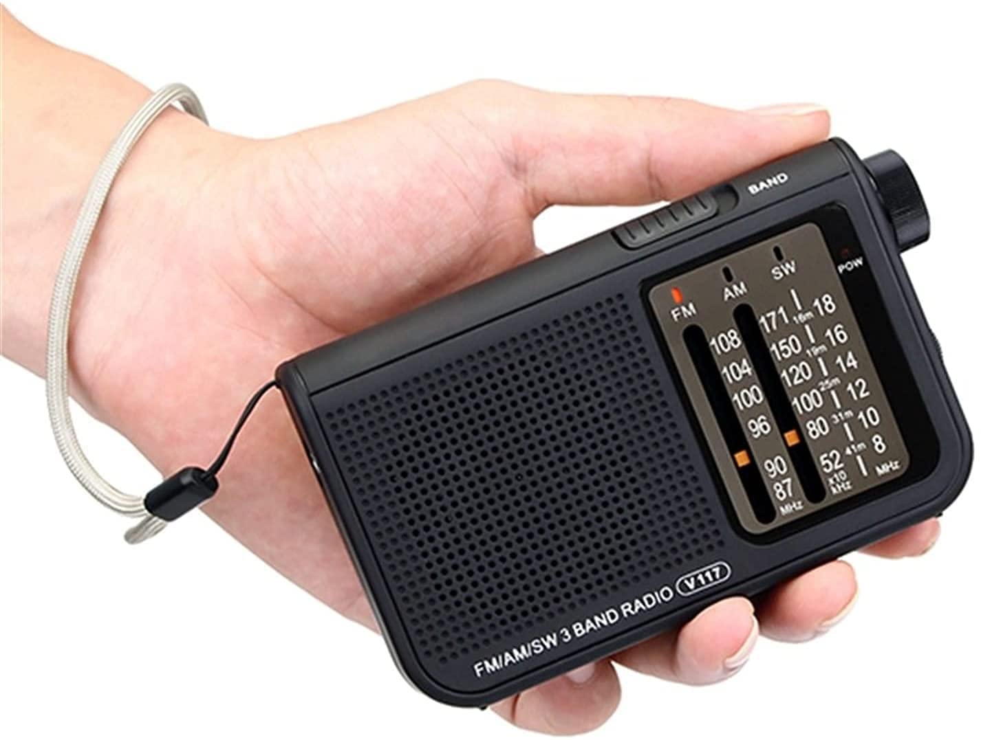 Amazon.co.jp: 多機能ラジオ、アナログAM FMラジオトランジスタ短波