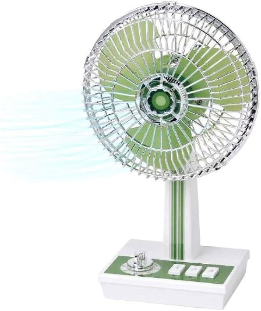 Amazon.co.jp: ミニ 卓上扇風機 レトロファン 3枚羽 デスクファン USB