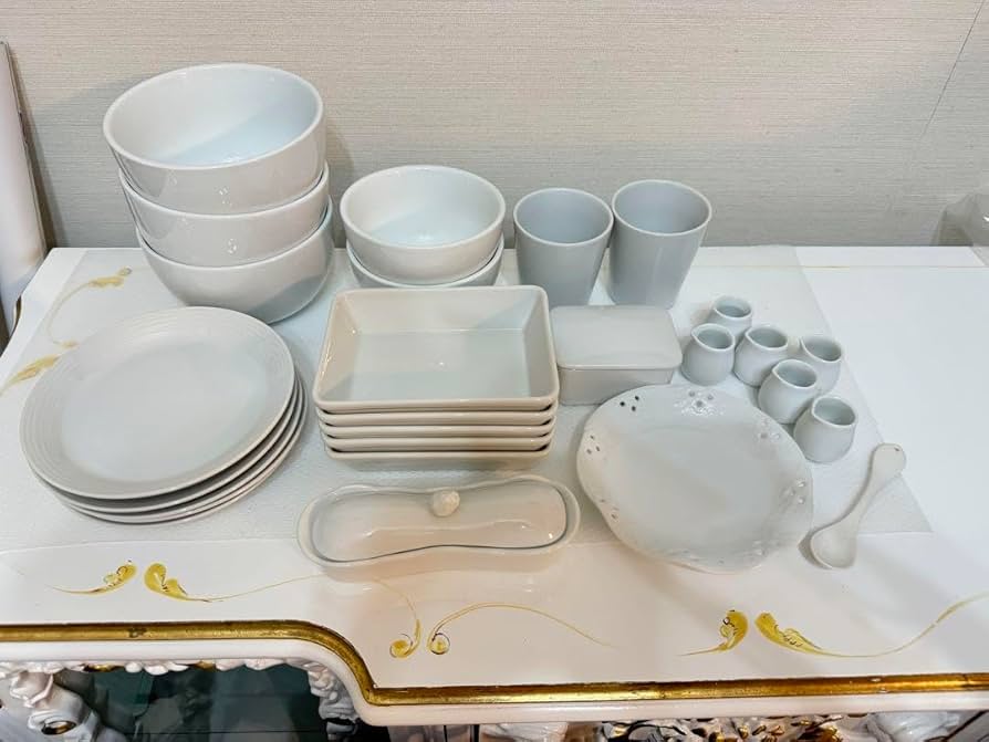 Amazon.co.jp: ポーセラーツ 白磁 絵付け食器 ポーセリングアート