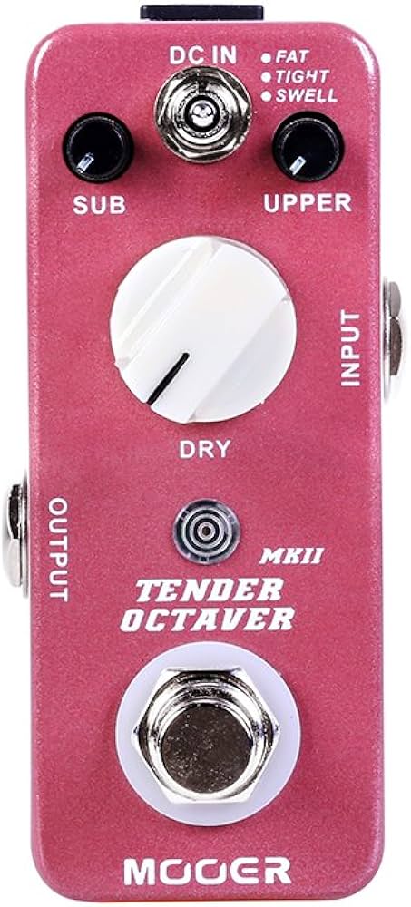 Amazon.com: MOOER Modulation Octave Pedal (Micro, Tender Octaver