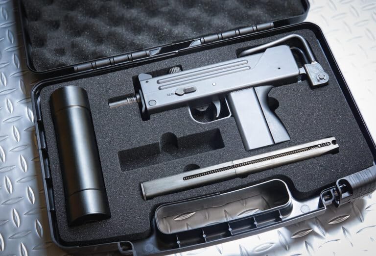 マルゼンM11 ニューイングラム GBB マガジン＋ドットサイト＋ケース