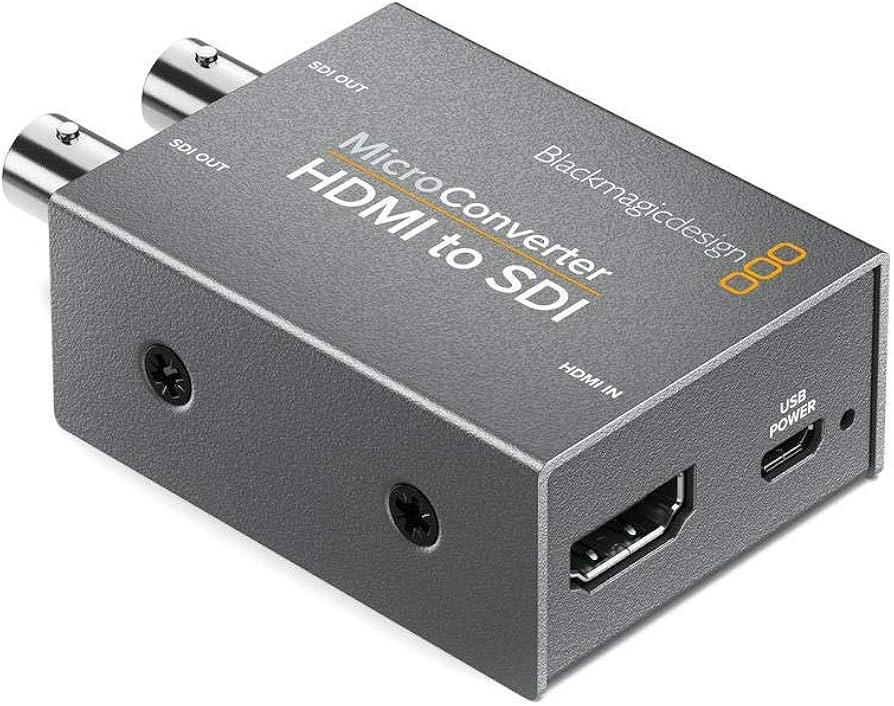 Amazon.com: Blackmagic Design HDMI to SDI Micro Converter, Without