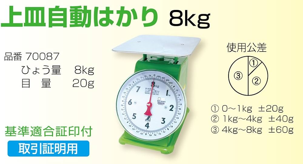 Amazon.co.jp: シンワ測定(Shinwa Sokutei) 上皿はかり 8kg 取引・証明