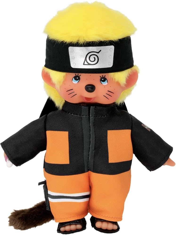 Amazon.com: Bandai - Monchhichi - Naruto Shippuden Monchhichi