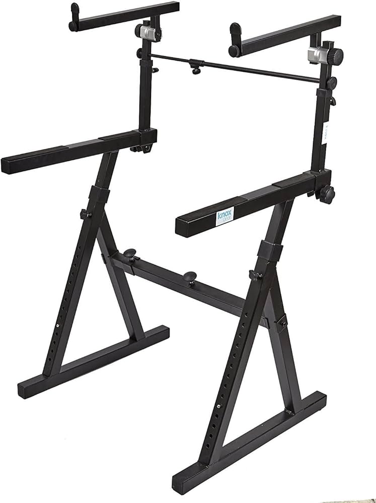 Amazon | Knox Gear Z-Style 2段電子キーボード ピアノスタンド