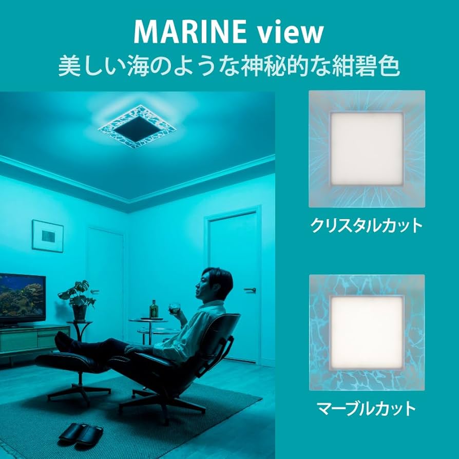 Amazon | HotaluX VIEW LEDシーリングライト ~8畳(日本照明工業会基準