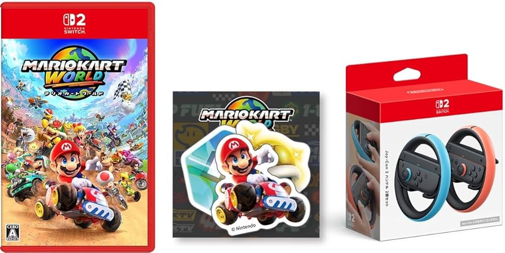 Amazon.co.jp: マリオカート ワールド -Switch2 & 【任天堂純正品】Joy