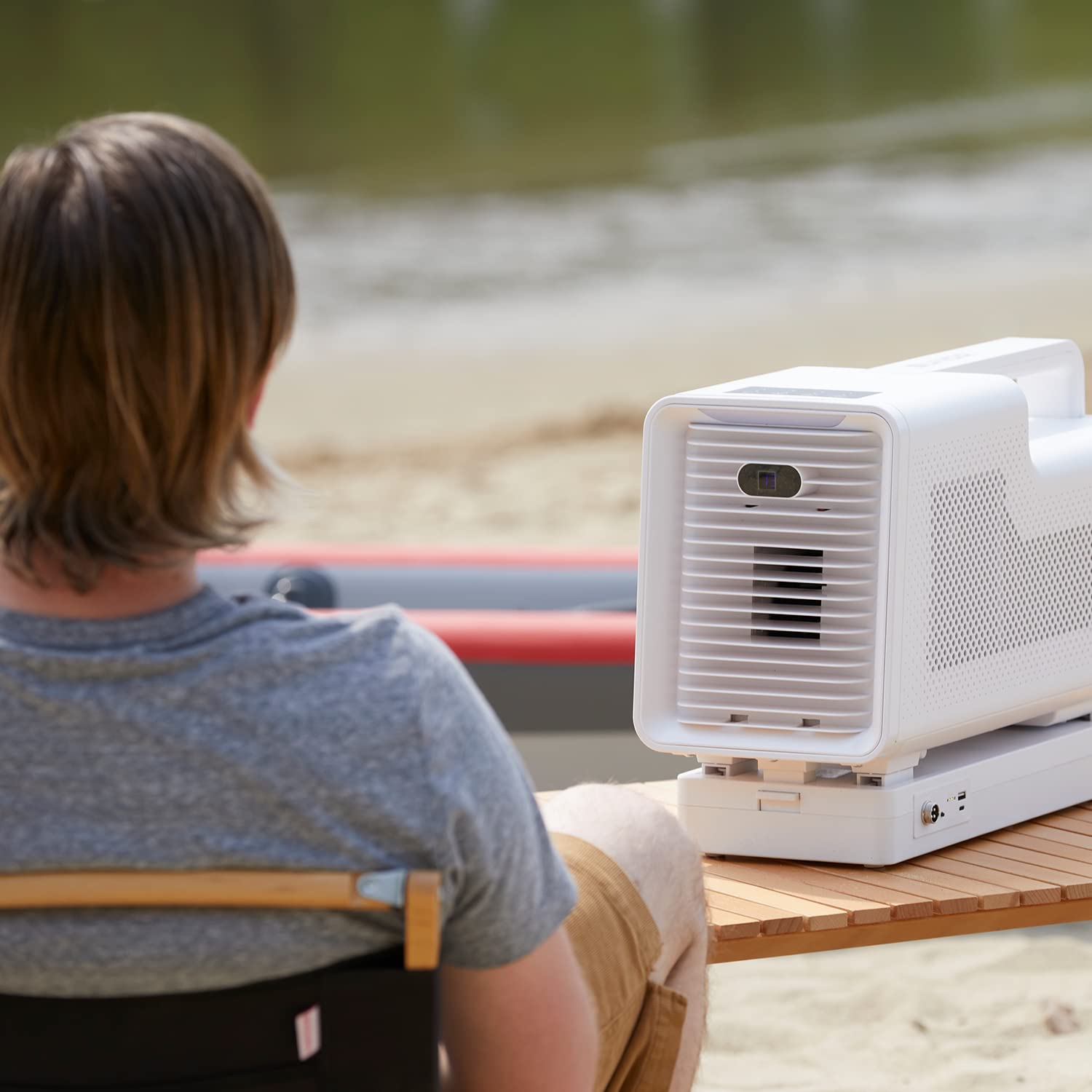 Amazon.co.jp: SUNGA ポータブルクーラー ECOOL+ バッテリー付