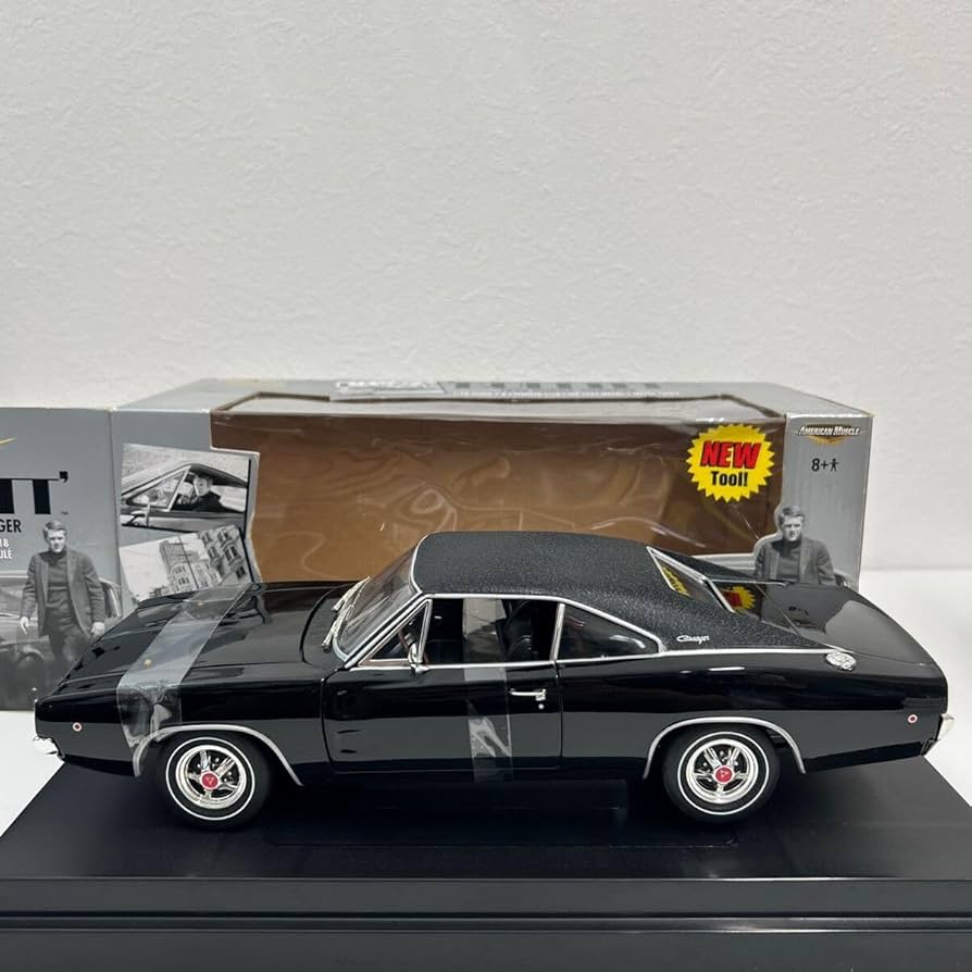 Amazon | AMERICAN MUSCLE 1/18 BULLITT 1968 Dodge Charger 映画