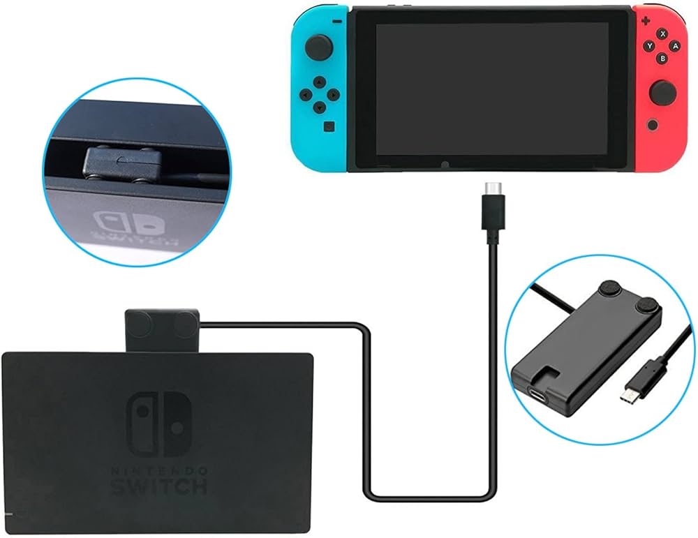 Amazon.co.jp: Nintendo Switch ケーブル Type C充電ケーブル ドック用