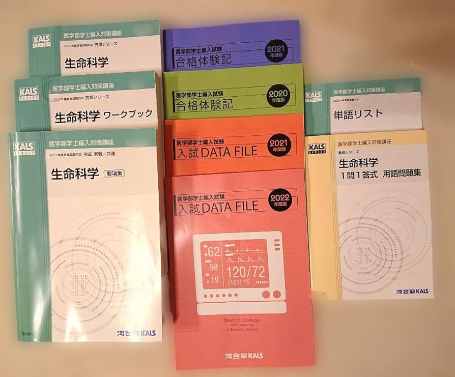 Kals 2018年度 基礎シリーズ 生命科学テキスト&資料集 医学部学士編入