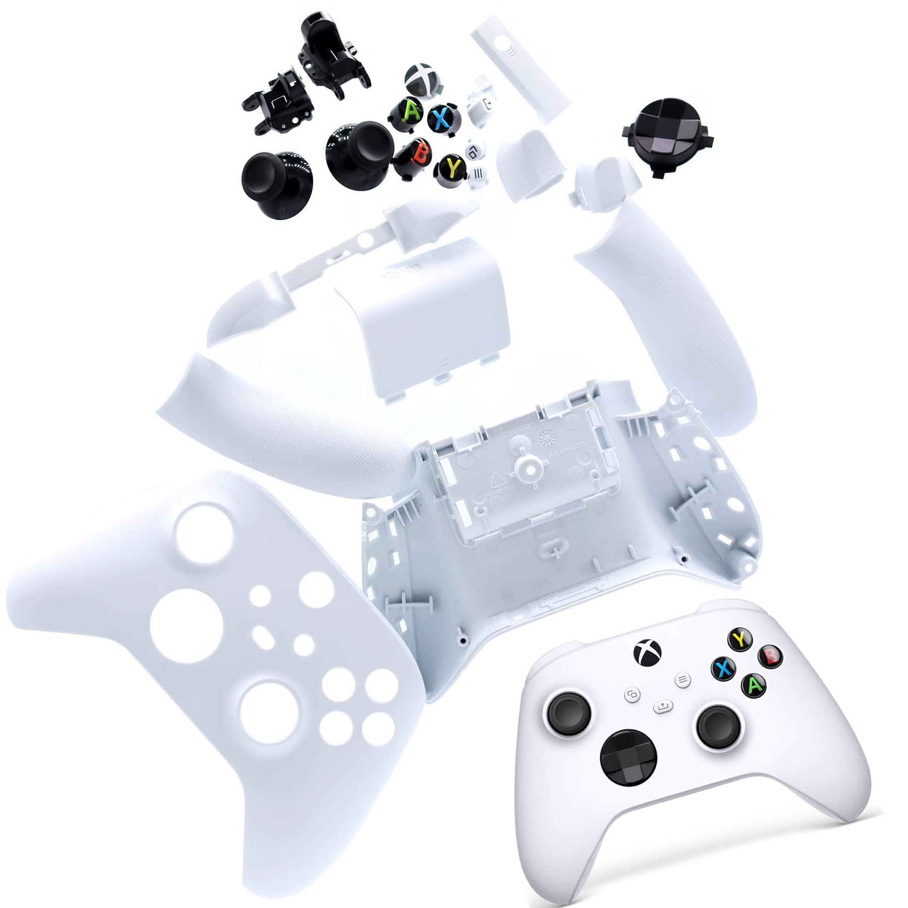 Amazon.com: Deal4GO White Full Shell Housing kit w/Buttons