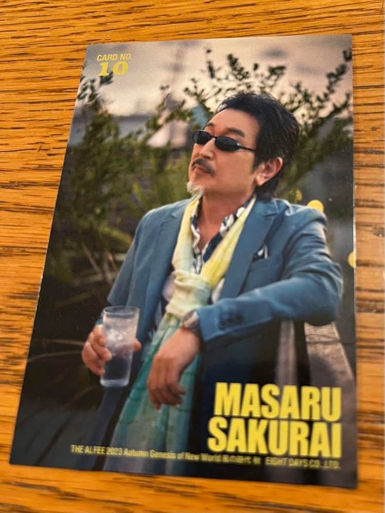 Amazon.co.jp: THE ALFEE 2023 秋 桜井賢 10 トレカ ホビーグッズ