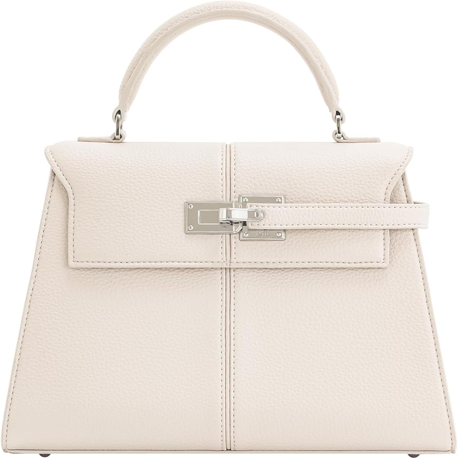 JW PEI Women's Elise Top Handle Bag - Beige - Large: Handbags