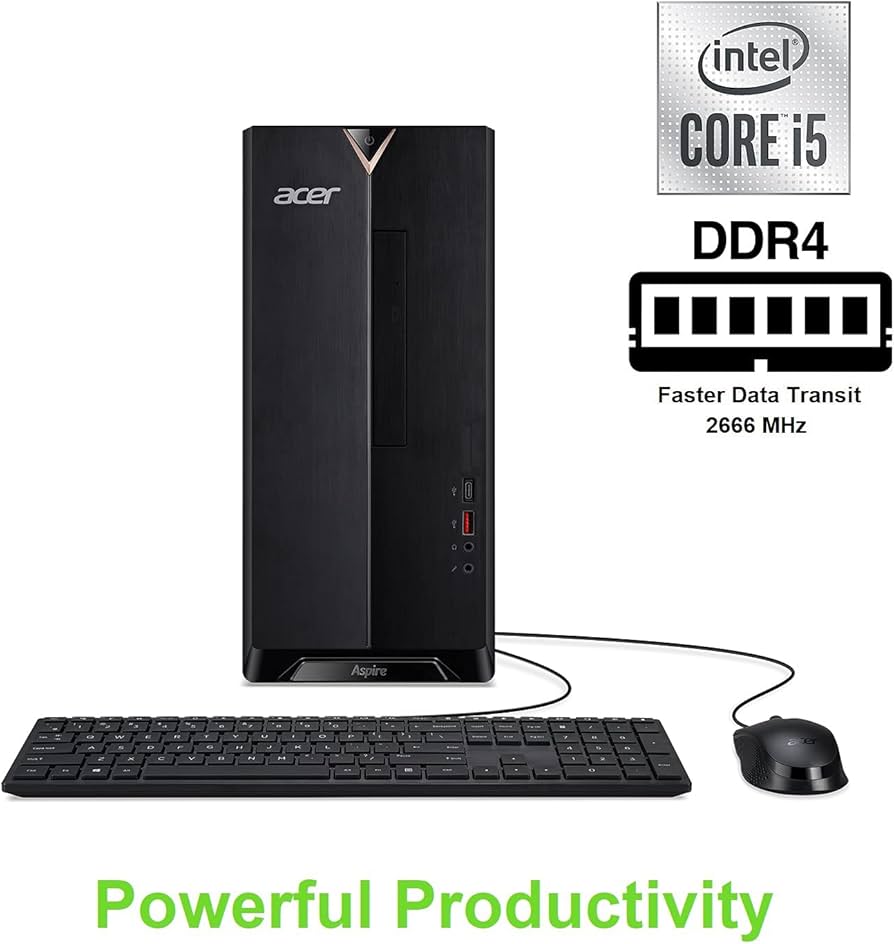 Amazon.com: Acer Aspire TC-1660-UA92 Desktop | 10th Gen Intel Core