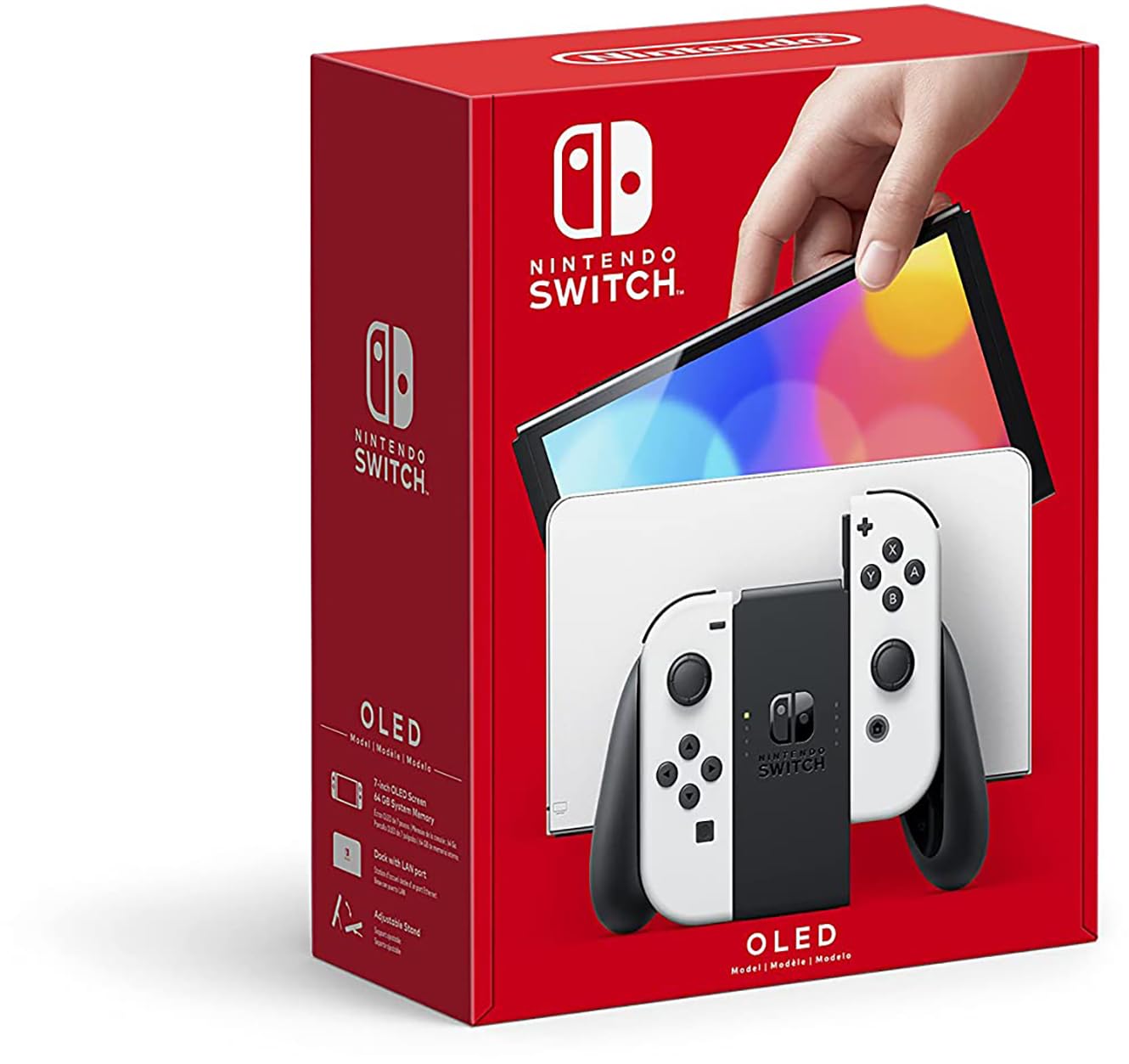 Amazon.com: Nintendo Switch – OLED Model w/White Joy-Con : Video Games