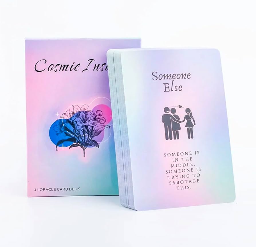 Amazon.co.jp: コスミックインサイトオラクルカード、41枚入り