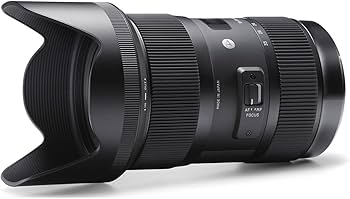 Amazon.com : Sigma 18-35mm F1.8 Art DC HSM Lens for Canon, Black