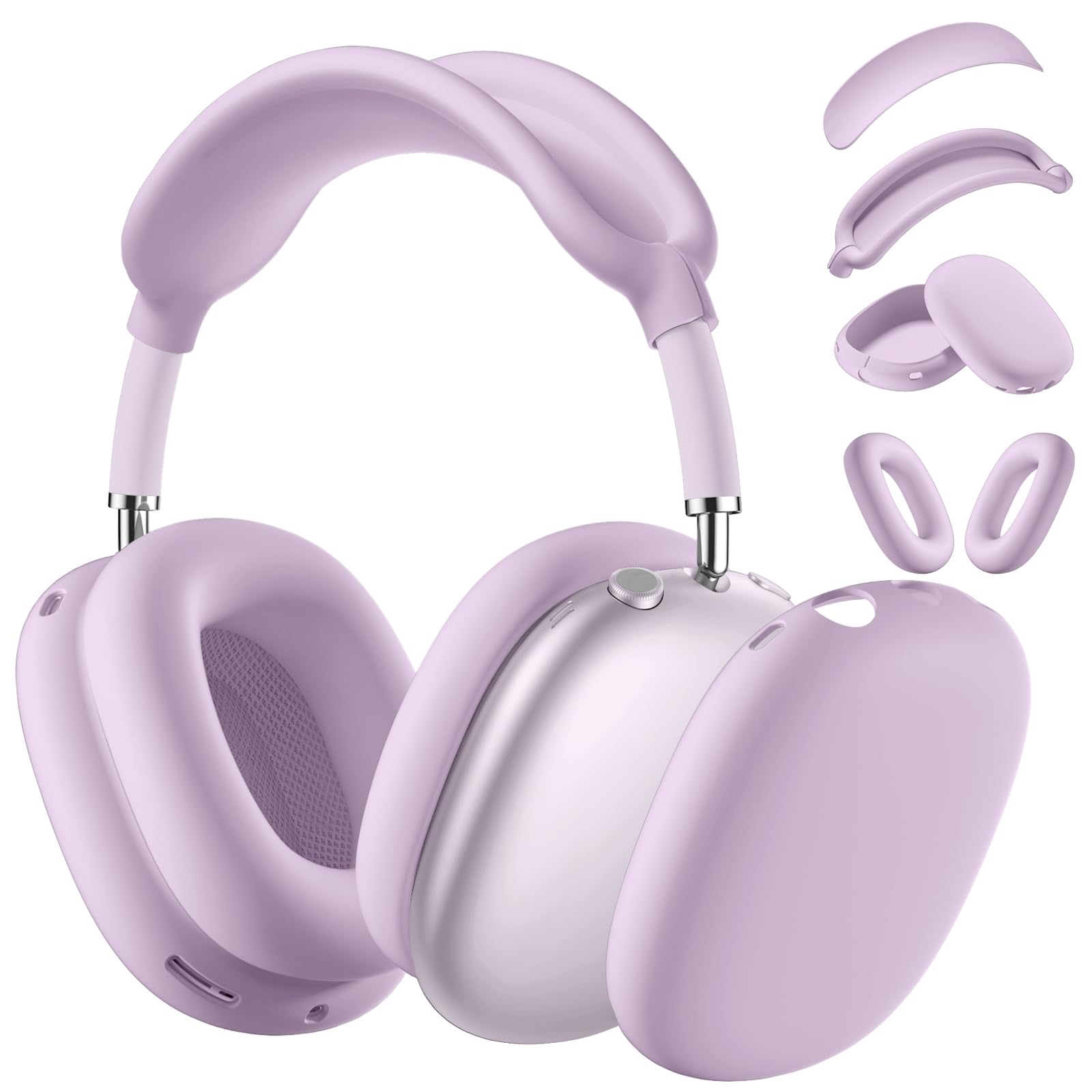 Amazon.com: Silicone Case Cover for AirPods Max Headphone, Ear Pad