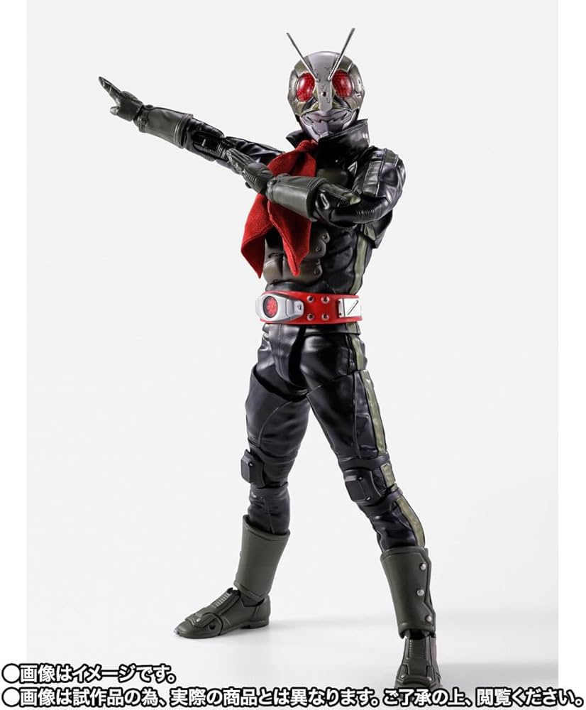Amazon.co.jp: S.H.Figuarts（真骨彫製法） 仮面ライダー2号／一文字