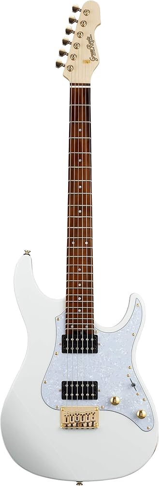 Amazon | GrassRoots G-SN-45DX Snow White エレキギター | エレキ