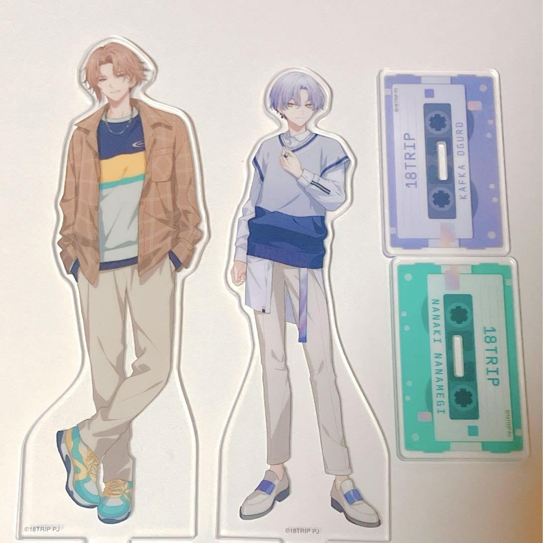 Amazon.co.jp: 18TRIP エイトリ アクスタ 斜木七基 大黒可不可 : DIY