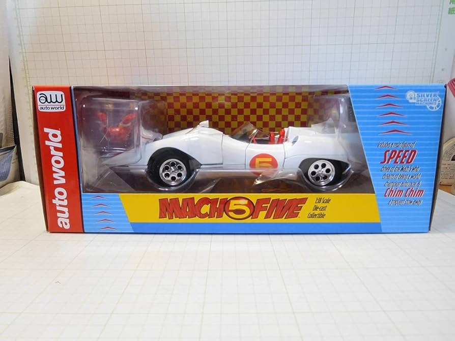 Amazon | 京商オートワールド1/18 スピードレーサー マッハ号 マッハ