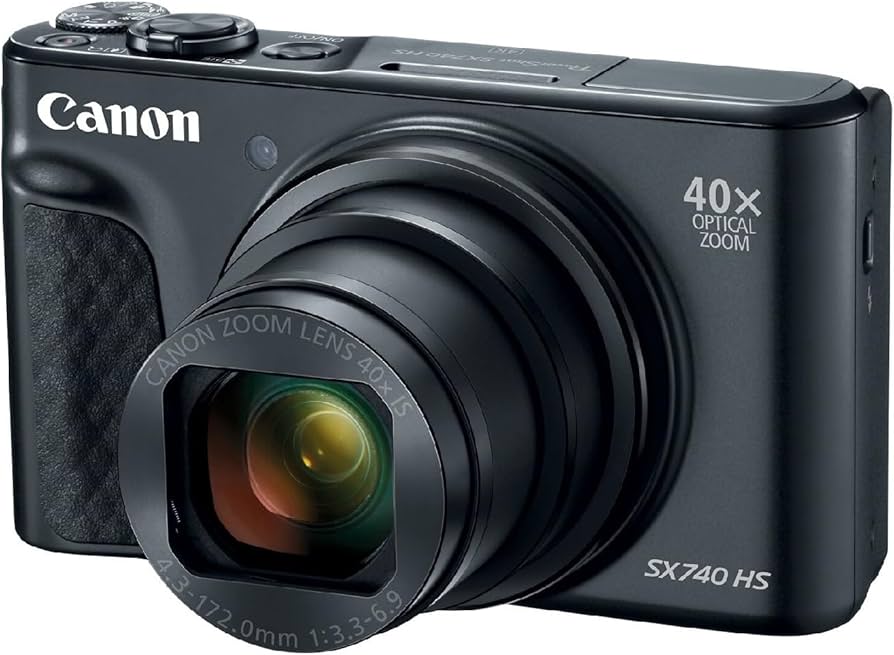 Canon PowerShot SX740 Digital Camera w/40X Optical Zoom & 3 Inch