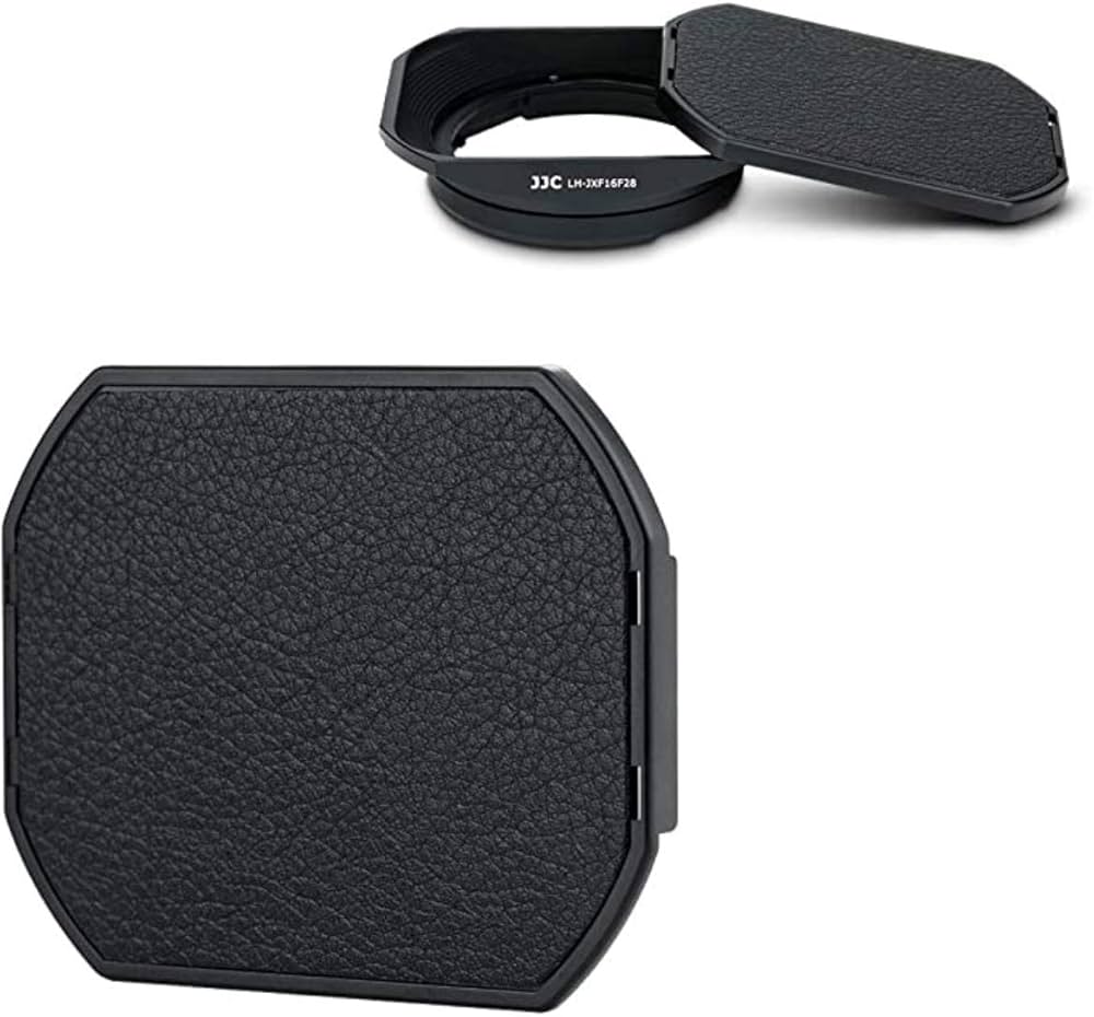Amazon | JJC メタル 正方形 レンズフード + フードキャップ 富士